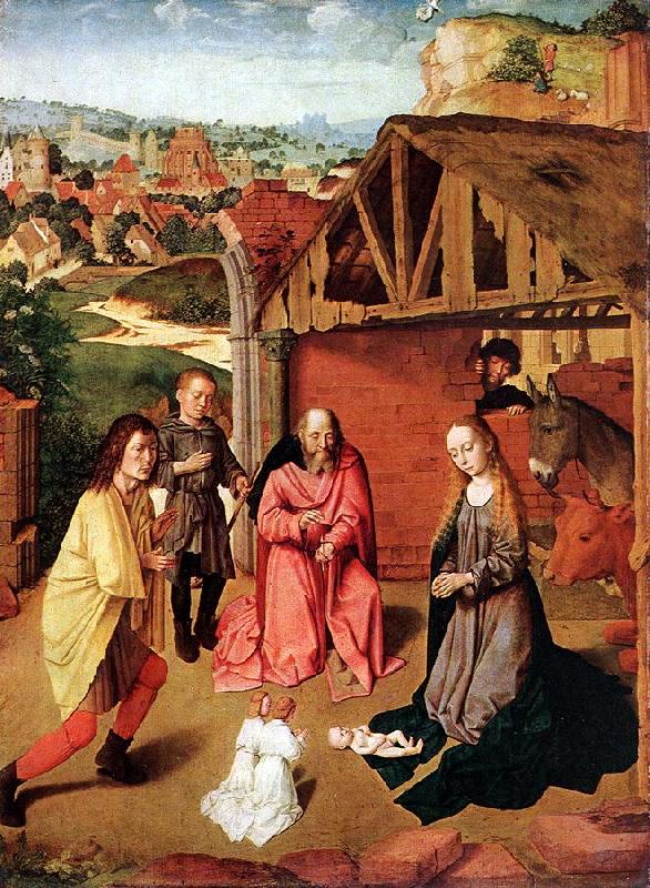 DAVID, Gerard The Nativity dfgs China oil painting art